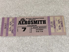 Aerosmith Original 1978 Unused Concert Ticket Advance Sale Steven Tyler Usa