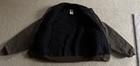 Vintage Carhartt J14 Cht Santa Fe Bomber Work Canvas Jacket Chestnut Brown L-ec