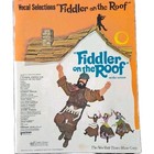 Fiddler On The Roof Sheet Music - Vocal Selections  Screen Edition Vintage 