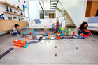 Hot Wheels City Track Pack  10 Piece Set Includes Track Base   Various Track Pie