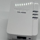 2 Trendnet Tpl-406e2k a Power Line Ethernet Adapter