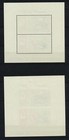 Qatar 1966 Space  Blue Overprints  Superb Mnh     Imperf   Perf Sheet Set cosmos