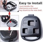 Keyless Entry Remote Key Housing Replacement For Lexus Es300 Es330 Gs300 Gs400 G