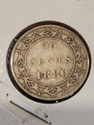 1880 Newfoundland 20 Cents Silver Coin
