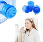 30 Pcs Water Bottle Caps Reusable Gallon Snap On Cap Lid Drinking Primo Non Spil