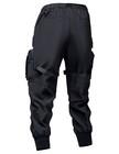 X440 Matte Black Paratrooper Streetwear Techwear Cargo Joggers Pants