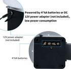 Pond Fish Feeder     Automatic  Animal-proof  4l Capacity Outdoor Battery Or Plug