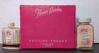 Vintage 1940s Weldon Flower Garden Vanity Gift Set Nos Dusting Powder Parfum Box