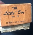 Vintage  the Original Doctor Spoon  Little Doctor  275 Silver Scale