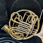 Yamaha Yhr-766 Full Double French Horn Used With Hard Case Mouthpiece