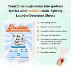 3 Pack Freddie Laundry Detergent Sheets - 180 Loads  90 Sheets 