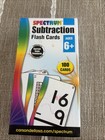 Subtraction  Flash Cards  Ages 6  By Spectrum Staff  2015  Cards flash Cards 
