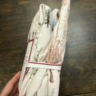 Pottery Barn Kids Winter Wonderland Organic Flannel Fitted Crib Sheet   Blush