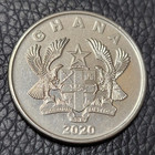 2020 Ghana 50 Pesewas Coin