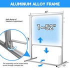 54 rug Tufting Frame Kit aluminum Metal fit For Machine Embroidery sewing  