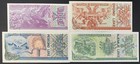 Albania Set 4 Pcs 100 200 500 1000 Leke 1996 P 55c 59 60 61c Unc