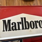 Rare Vintage Marlboro Metal Sign Authentic   1991    23 5 x15 5 