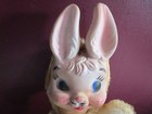 Vintage Rubber Face Rabbit Bunny Plush By My Toy Company