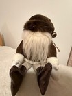 Vintage Woof   Poof Santa 26    Brown Suit