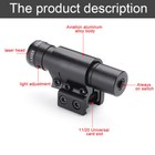 Tactical Green Red Laser Beam Dot Sight Scope For Gun Rail Pistol Weaver 11 20mm