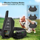 Dog Shock Training Collar 3300ft Remote Rechargeable Pet Waterproof Lcd Trainer