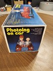 Vintage Photoing On Car Model Me630- Great Condition- See Description- Tin Toy