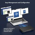 8 Port 2 5g Ethernet Managed Network Switch W 10g Sfp 60g Bandwith10-100-1000mbp