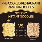 Ramen Kit - Pack Of 6 Ramen Noodles - Ramen Noodles Instant Soup Mix - 3 Serv   