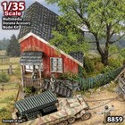 1 35 Wwii Eto European Village House Urban Rural Diorama Building Model Kit 8859