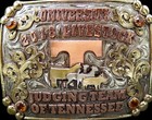 2018 Livestock Judging Team Ut University Of Tennessee Trophy Belt Buckle