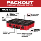 Milwaukee 48-22-8450 Packout Tool Case With Customizable Foam Insert