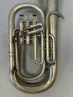 Vintage American Scholastic University Model Silver Upright Baritone Horn