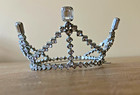 Vintage 1959 Rhinestone Crown Tiara Headpiece  macys 