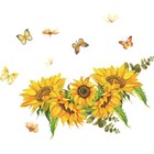 For Sunflower Flower Removable Wall Sticker Art Pvc Mural Decal Wall Home Decor