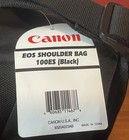 Canon Eos Shoulder Bag 100es  black  Camera Storage Case With Strap New With Tag