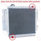 3 Row Radiator Shroud Fan For Jeep Wrangler Yj Tj 2 5l 2 4l L4 L6 4 0l 1987-2006