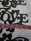 Rustic Home Wall Decor Sign Metal  Live Laugh Love 