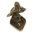 Solid Brass Fox Privacy Door Knocker - 2-1 2 