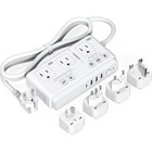 220v To 110v Travel Voltage Converter 7 In 1 Universal Adapter 2000w Power New