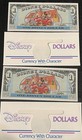 Disney Dollar Lot Unc