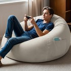 Large Bean Bag Chair  3 Ft Memory Foam Bean Bag Chairs For Adults kids bean Bag