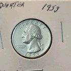 1953  Us Silver Proof Washington Quarter