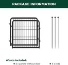 Fxw Rollick Dog Playpen For Yard  Rv Camping   patented  24 Inch 2 Panels