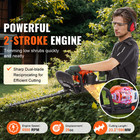 23 2  26cc 2 Cycle Gas Hedge Trimmer Gas Powered Handheld Hedge Trimmer