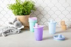 20 Count Pastel Spill Proof Toddler Cups Take   Toss Sippy Cups Value Party