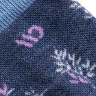 Wide Open Foliage Lightweight Micro Crew Women s Socks  Denim  Medium