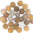 Estate Coin Grab Bag 21  Coins  Silver  Indian  Wheat  Buffalo     Mystery Lot