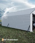 16pcs Roofing Panels For Metal Carport 13x26ft 13x21ft 13x16ft Metal Carport Kit