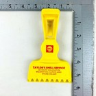 Vintage Shell Gas Station Ice Scraper Advertising Promotion For Classic Car Gift