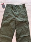 Vans Pants Kids Youth Boys Medium 10-12 New Authentic Chino Dried Kelp Khakis